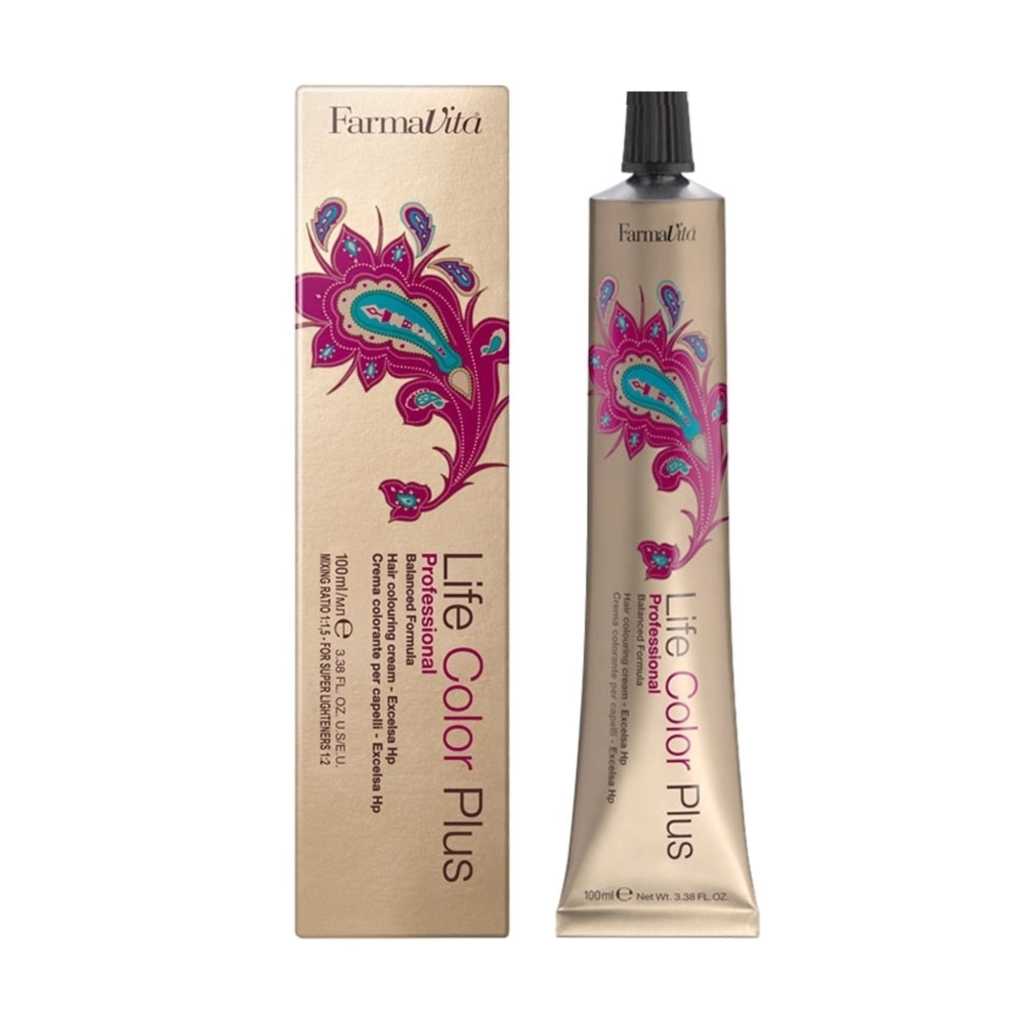 Уцінка! Перманентна крем-фарба для волосся FarmaVita Life Color Plus Hair Colouring Cream 7.07 Холодний блондин, 100 мл
